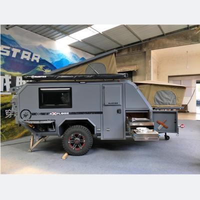 o reboque de campista 2700mm de 2000mm Off Road personalizou o campista do toldo do para-sol do rv