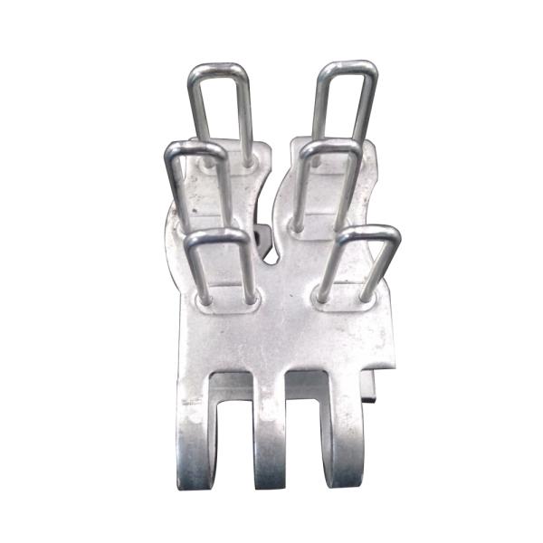 ALLOY Silver Color Conveyor Belt Fastener for Customized Conveying Solutions