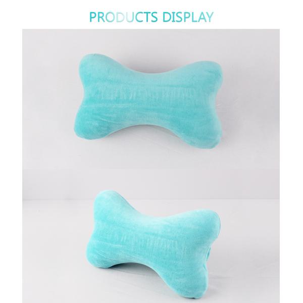 TUV Certified Bone Shaped Car Neck Support Pillow for Comfortable Airplane Travel
