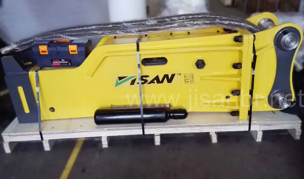 Highly Durable Hydraulic Rock Breaker For Excavator Demolition And Construction