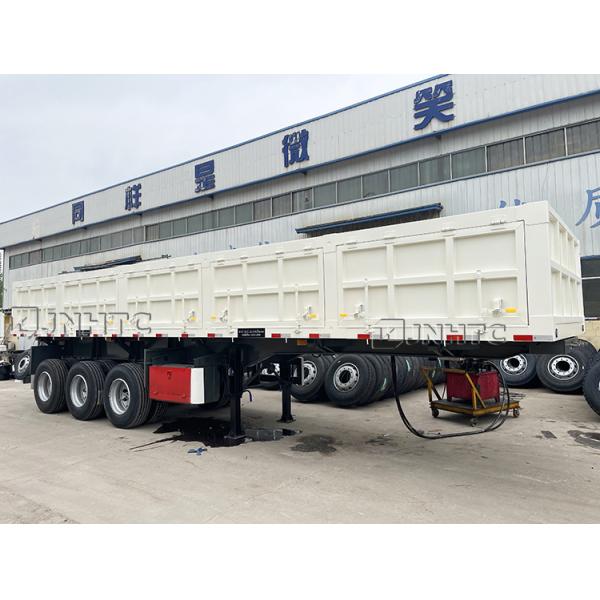 Tipper стороны самосвала 70 трейлеров трейлера тонны гидравлический наклоняя сверхмощный Semi