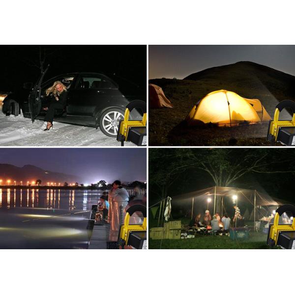 IP65 Emergency outdoor Rechargeable Led Flood Light IP65 Waterproof With high quantity