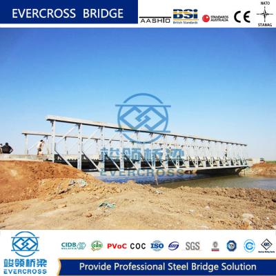 Detachable Modular Steel Bridge Custom Steel Bridge  Long Life Span