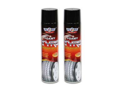 Produtos poloneses do pulverizador do brilho do pneu da espuma dos produtos de alto brilho dos cuidados com o carro duradouros