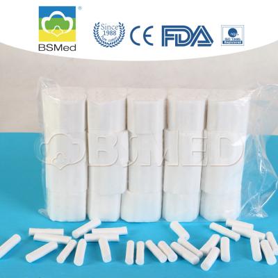Algodão dental descartável Rolls inodoro nenhuma mancha 10 * 38mm 8 * 38mm