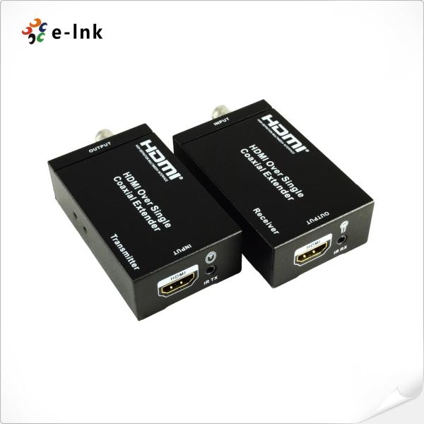 HDMI Extenders over Single RG6 Coaxial Cable up to 100m/328ft Support IR Remote Control