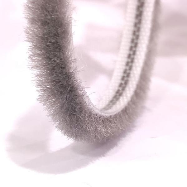 Customized Applications Wool Pile Weather Strip with 3-25mm Pile Height