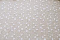 Floral Pattern Nylon Lace Fabric Embroidered Tulle Fabric For Wedding Dress