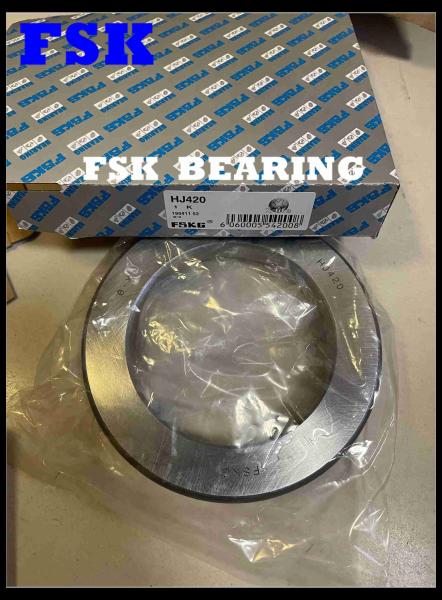 L - Shaped HJ420 Cylindrical Roller Bearing Angle Ring For NJ Design