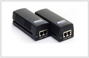 10 / 100 / 1000M POE Injector Low power devices receive only the power they need