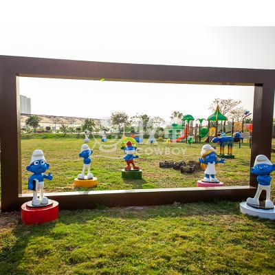 Top quality theme park outdoor playground designs from China Factory