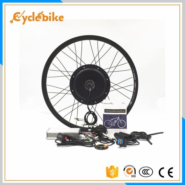 Portable Electric Bike Kit 48v 1000W With Thumb Throttle / Twist Throttle