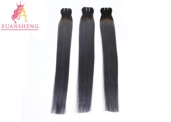 Virgin Custom Human Hair Wigs Silky Straight Human Hair Gray Color Hair Bundles