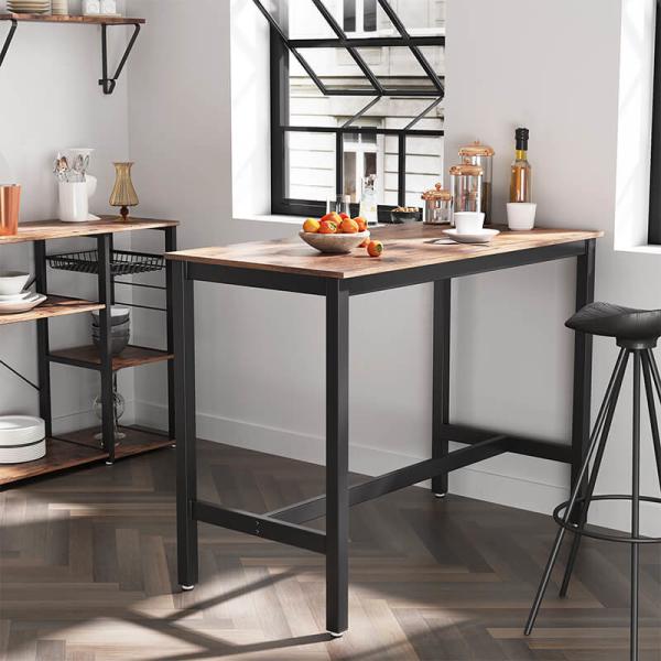Bar Table for Kitchen, Dining Room Bar Table, Industrial Bar Table for Sale, Kitchen Furniture, ULBT91XV1