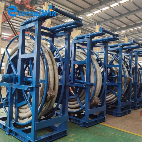 Китайская морская промышленность поставляет лебедку для катушки с электрическим кабелем, лебедку для шланга с системой CCS