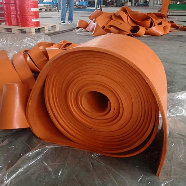 Orange Rubber SBR Conveyor Skirt Board Belt Conveyor Side Skirt