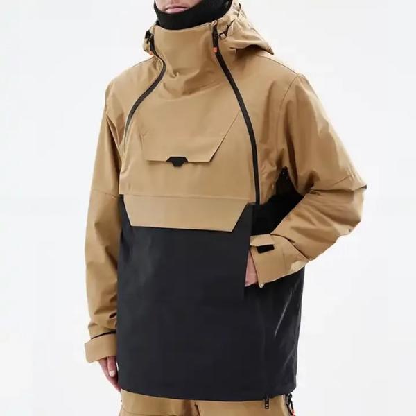 Waterproof Hooded Overalls for Snowboarding in Customized Colors and Breathable Material
