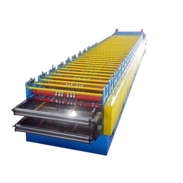 Full Automatic Double Layer Roof Panel Roll Forming Machine Easy To Operation