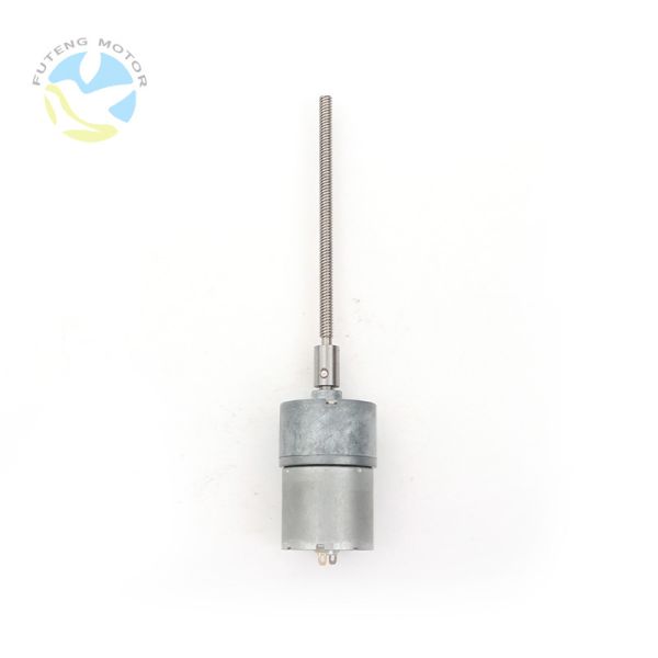 Futeng Factory Wholesale 37mm 12v 24v Long Pole High Torque Efficiency Motors Dc Spur Gear Motor for Robot