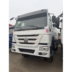 371 HP Second Hand Howo Dump Truck 6x4 Euro 2/3 New Cab And Tires