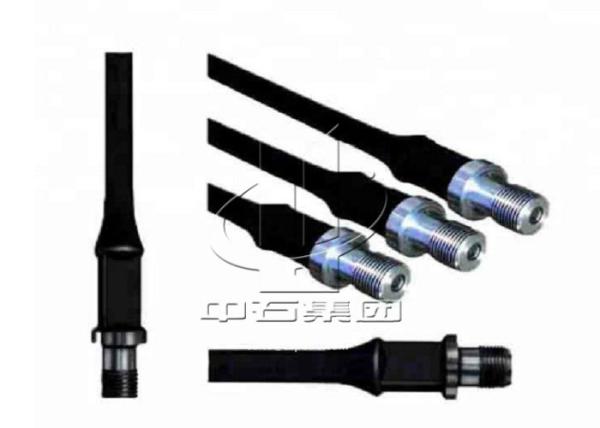 High Strength Oilfield Sucker Rods , Oil Sucker Rod High Pumping Efficiency