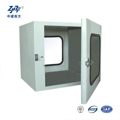 Mechanical Cleanroom Interlock Air Shower Pass Box Dust Free With Interphone UV Light Air Purification Machine