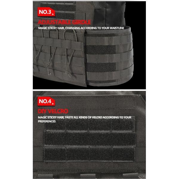 Outdoor CS Field Military Bulletproof Vest Tactical Camouflage Combat Level 4