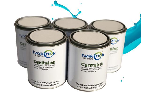 Metal White 2K Solid Paint Carro Corpo Touch Up Spray Resistência à água Auto Refinish Paint 2k Spray Paint