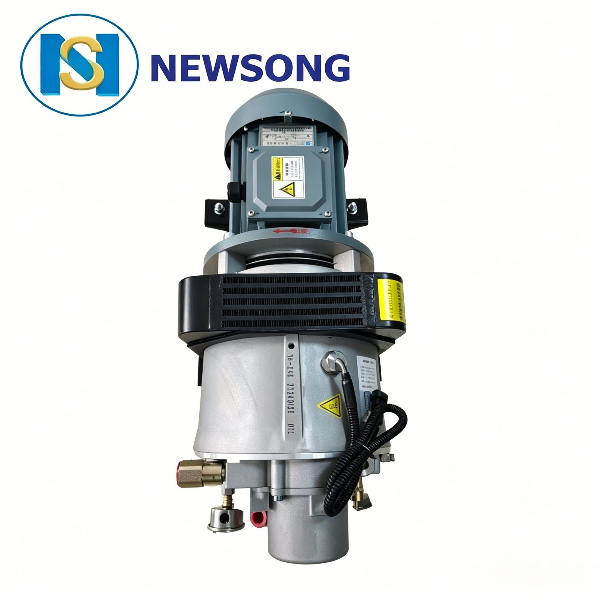 Waterproof EV Commercial Bus Air Compressor 0.45m3/Min 0.42m3/Min 4KW 2890r/Min