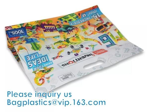Mylar Plastic Edible, Foil Bag Child Toy Pouch, High Barrier Reclosable Stand Up Zipper Poly Toy Bag