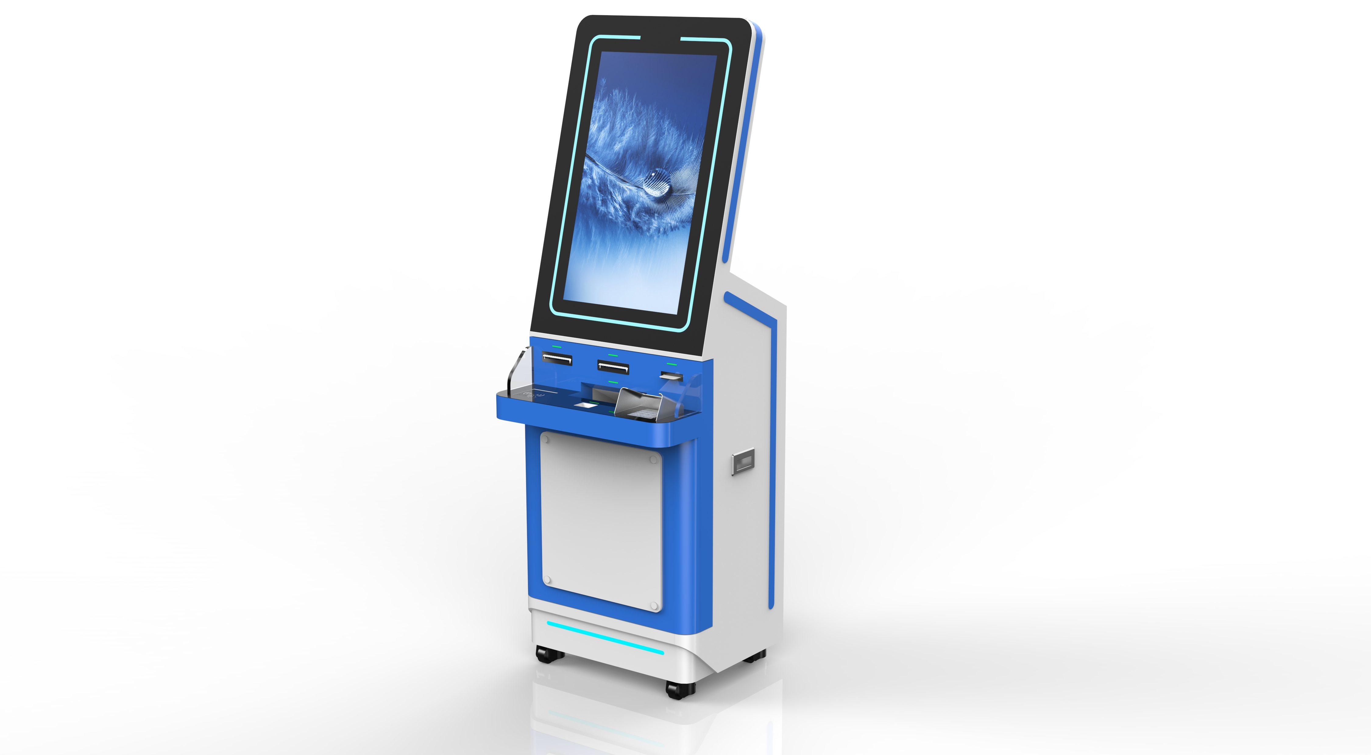 Windows & Android Hospital Self Check In Kiosk Платежная карта Самообслуживание с сканером QR-кода