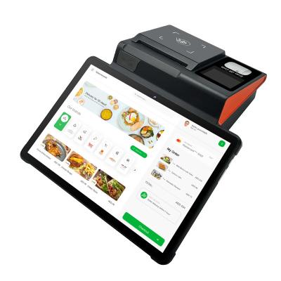 Bluetooth Tablet Restaurant POS Black / White  POS System For Android