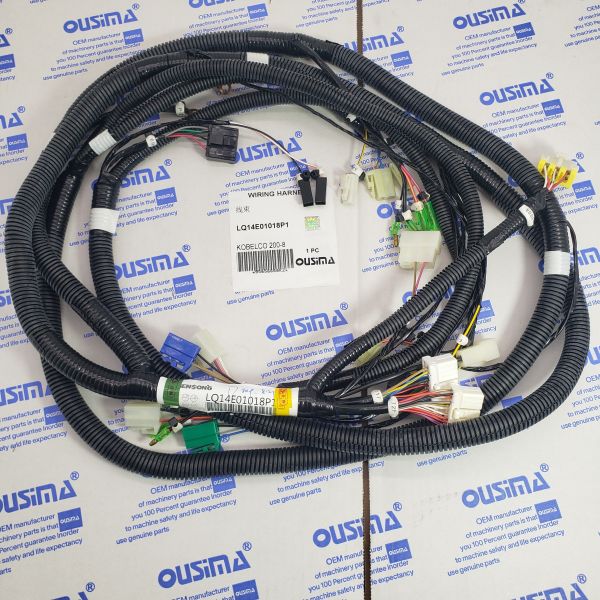 Excavator Wiring Harness LQ14E01018P1 For KOBELCO 200-8