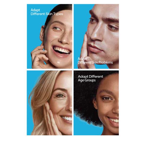 Nueva llegada 8-en-1 multifuncional Hydro Dermabrasion máquina facial de peeling acuático y el aparato de cuidado de la piel de chorro de oxígeno para la cara