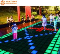 Jumping Grid Game Super Grid Led Dance Floor Tile Para Entretenimento
