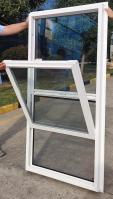 Faisceau de style américain fenêtres en vinyle suspendues verticales en PVC