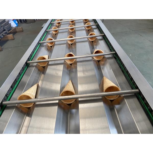 Polished 5000pcs/H  Industrial Ice Cream wafer Cone Making Machine