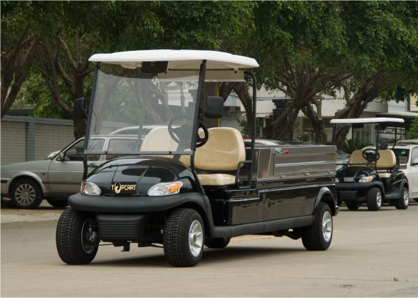 CE Approved Utility Golf Cart , Motorized Utility Vehicles With Cargo Box
