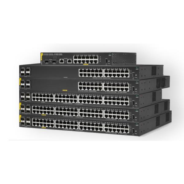 Switch Hpe Aruba Networking Cx 6000 24G Class4 Poe 4SFP 370W (R8N87A) Nuevo y Original