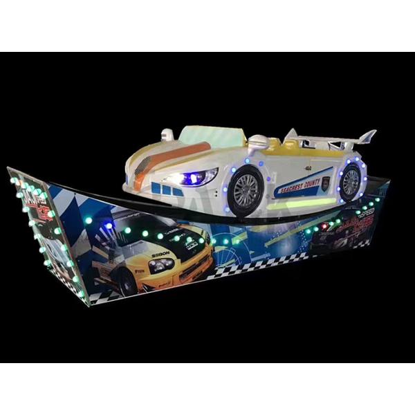 380V Commercial Kiddy Ride Machine , Cool Seacrest County Racing Car Simulator