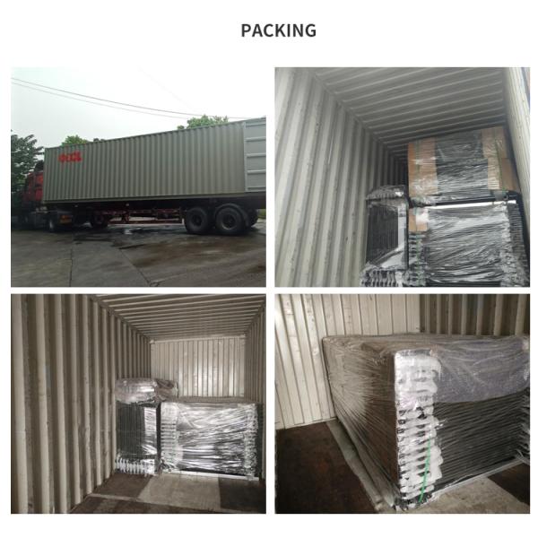 Современные ворота трубы утюга, жарят главный вход новых дизайнов чугунный