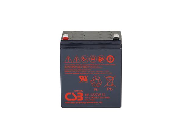 CSB Battery HR1227W 12V 27W Rechargeable Maintenance-Free Lead Acid AGM Battery