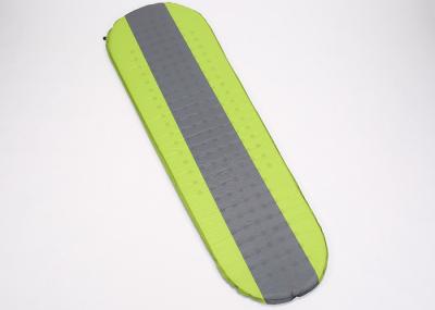 Grey / Green Self Inflating Sleeping Mat Customized Logo 72 * 20 * 3 . 5In