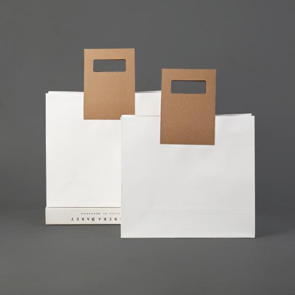 Гравюра печатание коричневый Kraft упаковочный пакет складной черный пакет