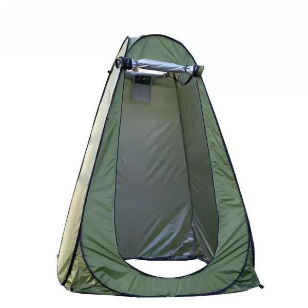 Convenient Green Automatic Waterproof Outdoor Toliet Tent for Camping and Shower