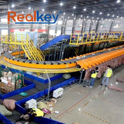 Système de tri logistique Boîte convoyeur de tri Adaptez-vous aux différentes marchandises Adaptation flexible