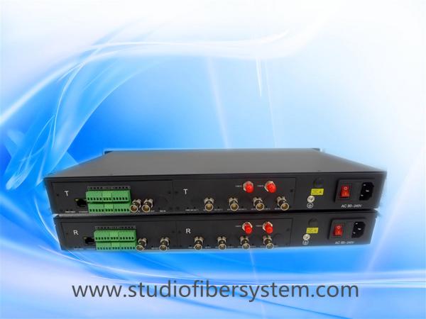 Remote Camera Over Fiber Optic System for Sony 4K SDI camera remote control