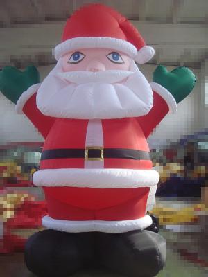 Christmas Decoration Inflatable Santa for Holiday and Market Promotion