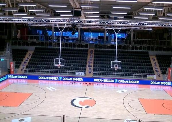 IP65 Portable Sports Perimeter LED Display For Basketball Games High Brightness