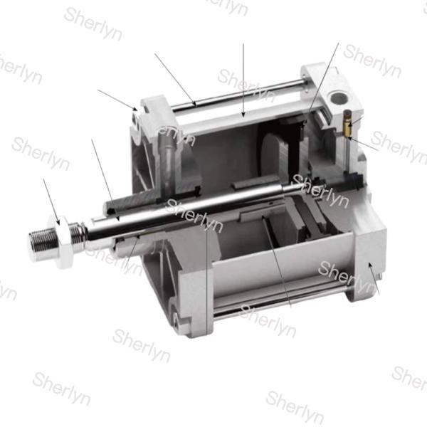 ISO 15552 P1F-S032MC-0125-0000  Standard Cylinde  Parker P1F Series